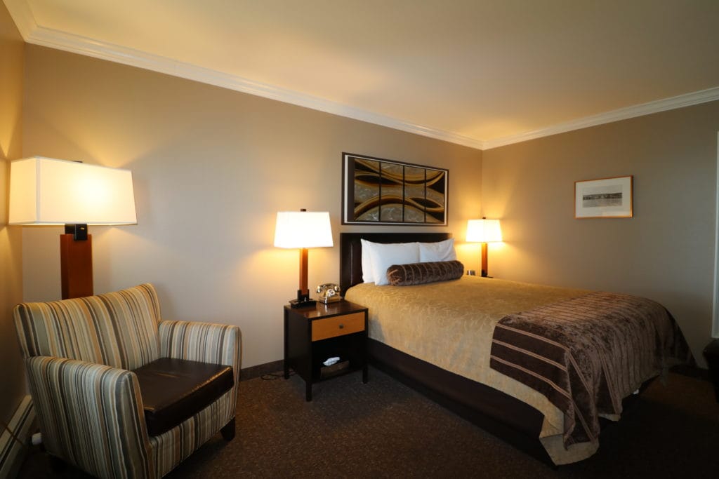 bedroom at bayfield inn